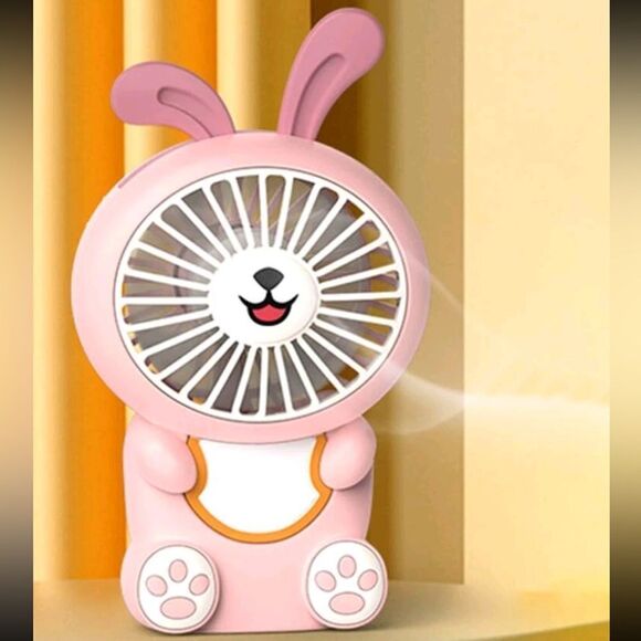 Pink Mini USB Dog Fan - Picture 5 of 5